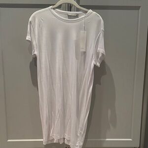 Vince White Short-Sleeve Tunic
